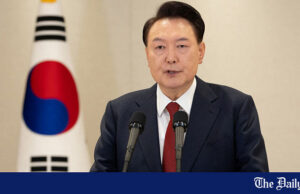 Presidente da Coreia do Sul acusado de impeachment resiste à prisão por proposta de lei marcial