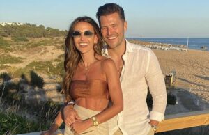 Michelle Keegan e o terror do marido Mark Wright, enquanto o casal se trancou em seu quarto enquanto os invasores mascarados invadem sua mansão de £ 3,5 milhões