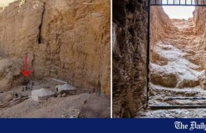 O Egito anuncia a primeira descoberta da tumba do faraó em mais de 100 anos