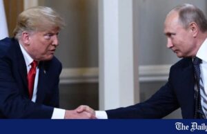 Trump, Putin para discutir a Ucrânia nesta semana
