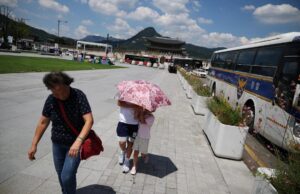 O calor do verão na Coréia do Sul prevê que se estenda até setembro