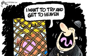 Cartoon: oportunidade de gordura