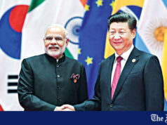 Modi para participar da SCO Summit na China