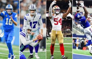 Prêmio ‘Himmy’ da Semana da NFL: Vote de Goff, Aubrey, Warner ou Nabers