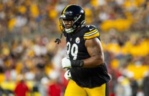 Derrick Harmon, do Steelers, de volta à prática completa, poderia tocar vs. Pats