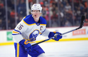 O capitão de Sabres Rasmas Dahlin diz que sua noiva -Salvando está ficando saudável do transplante de coração