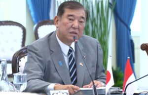 Para interação tarifária com a América, o primeiro -ministro Japão Shigeru Ishiba anunciou que renunciar à sua situação