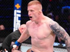 Io Baranisky empurra Mohammed Alli com 20 segundos