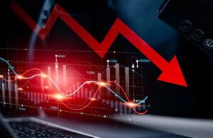 Crash para o mercado de ações: uma grande queda no mercado, limpando capital em um dia – o capital de mercado do Big Crash do mercado de ações Big Falls removeu Rs 1 lakh crore rúpias em um dia.