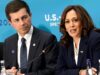 Pete Buttigieg e Harris discursam na conferência NAN enquanto os esperançosos de 2028 se reúnem