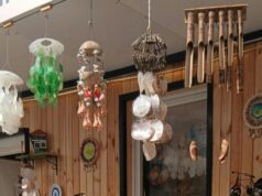 Feng Shui Wind Chimes Posicionamento em casa