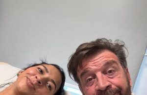 A esposa de Nick Knowles, Katie Dadzie, correu para o hospital com complicações da cirurgia que salva vidas que a deixou ‘chorando com a dor’