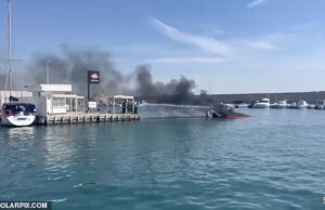 Oito são feridos quando o barco turístico explode no resort Costa del Sol popular entre os turistas britânicos