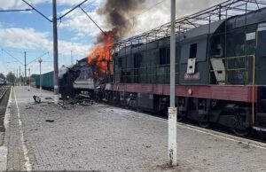 Putin Drones atingiu trens de passageiros na Ucrânia no ataque da estação ferroviária ‘Savage’, matando o homem de 71 anos e ferindo mais de 30