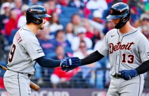 Dillon Dingler, Wenceel Pérez Ajuda os Tigers Top Guardians, alcançar o ALDS