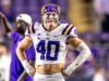 O linebacker da LSU, Whit Weeks, diz que retornará aos Tigers em 2026