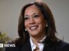 Kamala Harris disse à BBC que pode concorrer à presidência novamente