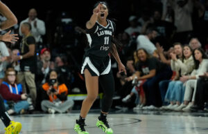 Após a manhã: Dana Evans nem sempre estava na pista na primeira metade da final da WNBA do jogo 1 Esses poderia ser o herói da final