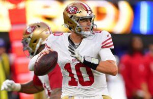 49ers QB Mac Jones está lidando com 2 lesões há 6 semanas