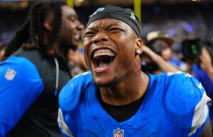 Lions David Montgomery explica por que ele não vê o show do intervalo (exclU)