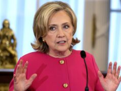 Hillary Clinton acusa Trump de usar o Partido Republicano para “distrair” Epstein