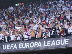 Torcedores do Eintracht se preparam para confronto com o Barça e local da Liga dos Campeões definido