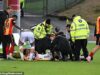 O jogador de futebol do Queen’s Park desloca o joelho em campo e tem uma espera agonizante de 10 horas antes que a ambulância chegue… à 1h
