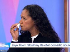 Os espectadores do Loose Women elogiam a ‘corajosa’ estrela de Emmerdale, Jaye Griffiths, enquanto ela desaba e treme visivelmente ao contar sua horrível violência doméstica