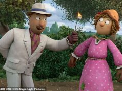 A adaptação de Natal da BBC de Scarecrows’ Wedding, de Julia Donaldson, remove a cena do charuto, pois pode ‘tolerar, encorajar ou glamourizar’ o fumo