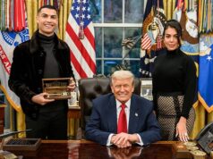 Cristiano Ronaldo divide fãs com visita de Donald Trump à Casa Branca enquanto Georgina Rodriguez exibe anel de US$ 3 milhões no Salão Oval