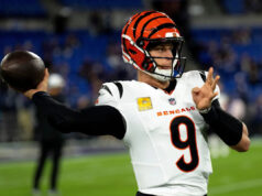 Previsão de pontuação final de Bengals x Ravens na semana 13