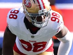 Testes mostram ruptura do ligamento cruzado anterior de Mykel Williams, do San Francisco 49ers