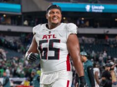 Falcons consideram iniciar LG Matthew Bergeron ‘semana a semana’