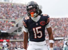 Rome Odunze do Bears e Luther Burden III descartados contra Packers