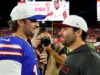 Josh Allen e Baker Mayfield fazem piadas antes do confronto Bucs-Bills