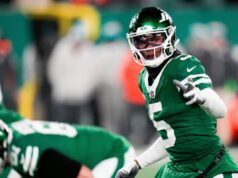 Jets colocam estrela WR Garrett Wilson no IR com lesão no joelho