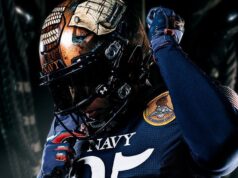 Marinha revela uniformes em homenagem à Constituição do USS para o jogo do Exército de 2025