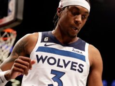 McDaniels do Timberwolves perderá primeiro jogo em quase dois anos