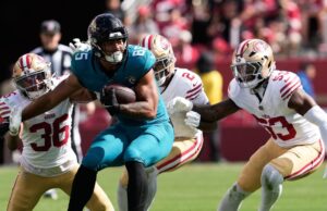 Jaguars ativam TE Strange antes do jogo contra Cardinals