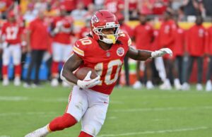 Fonte: Chiefs RB Isiah Pacheco visando retorno vs.