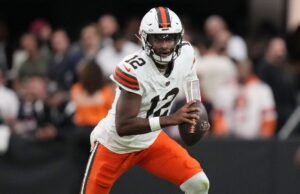 Dillon Gabriel foi liberado, mas Shedeur Sanders será titular contra 49ers