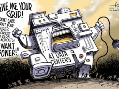 Desenho animado: Dê-me sua grade!