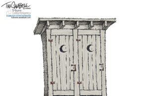 Desenho animado: o novo assento de Indiana