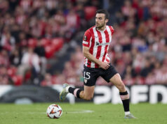 As estrelas do Athletic Club, Yamal e Nico Williams, falam no Camp Nou antes do confronto Barcelona x La Liga