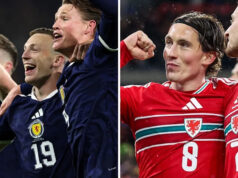 A Escócia se classificou para a primeira Copa do Mundo em quase 30 anos e o País de Gales por ampla margem