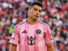 Luis Suarez, do Inter Miami, suspenso por partida decisiva do playoff da MLS contra Nashville