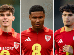 País de Gales Sub-21: Charlie Crewe, Kai Andrews e Gabriel Biancheri na seleção da Bielorrússia