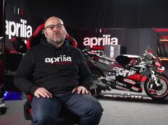Não só a Ducati, agora é a vez da Aprilia mostrar as suas presas graças ao toque de Fabiano Sterlacchini