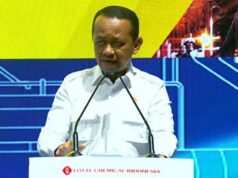 Bahlil disse que a Lotte Chemical aumentaria o investimento na Cilegon