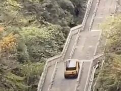 Chery revela cronologia do teste extremo da montanha Tianmen